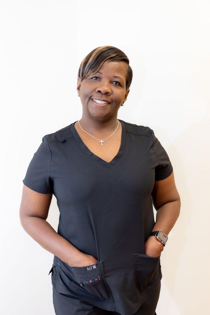 Pat is the operations manager at Oak Hills Dentistry in Spring, TX